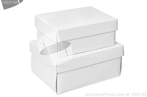 Image of White boxes