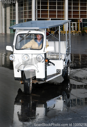 Image of Solar powered tuc tuc