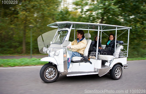 Image of Solar powered tuc tuc