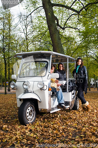 Image of Solar powered tuc tuc