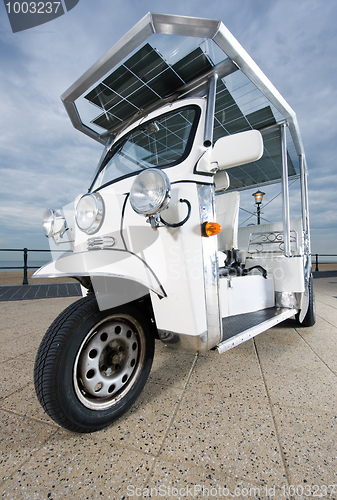 Image of Solar powered tuc tuc