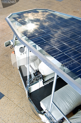 Image of Solar powered tuc tuc