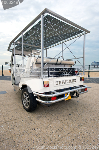 Image of Solar powered tuc tuc