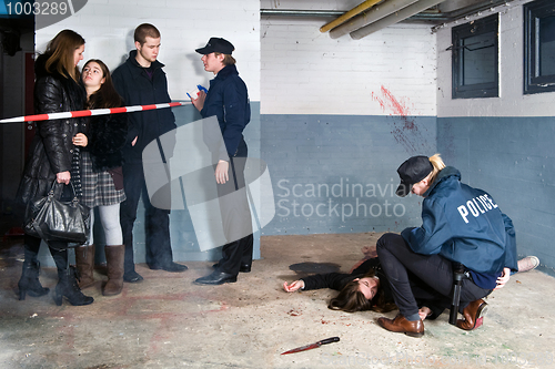 Image of Murder Scene