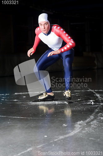 Image of Speed skating start