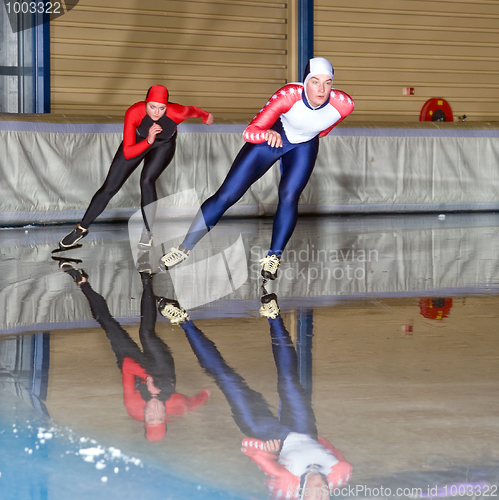 Image of Speed Skating Race