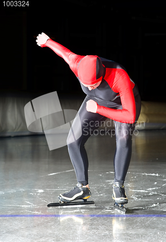 Image of Speed skating start