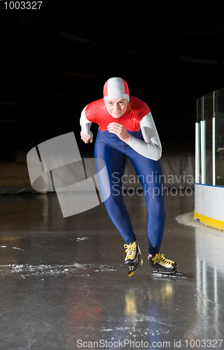 Image of Speed skating start