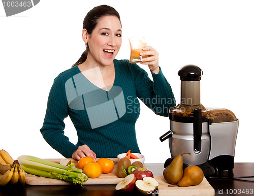 Image of Freshly squeezed organic fruit juice