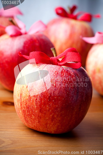 Image of Red Christmas apples
