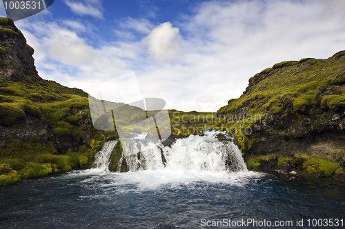 Image of Landmannalaugar Waterfall