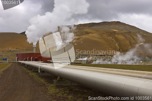 Image of Geothermal power plant