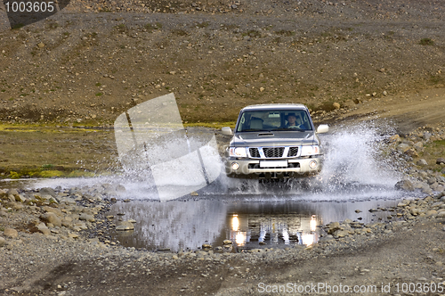 Image of Crossing a river