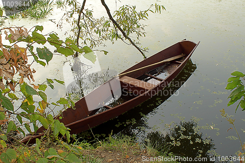 Image of Old wooden boat