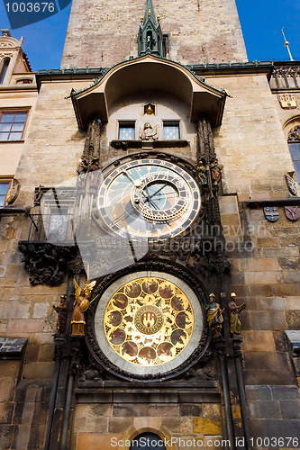 Image of Fascinating old Prague Astronomical Clock -Prague Orloj