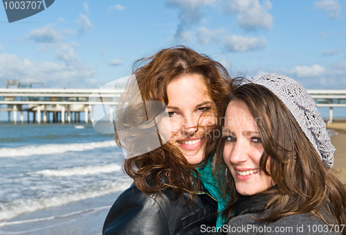 Image of Women on the beach