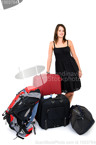 Image of Happy traveller