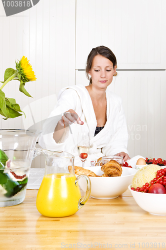 Image of Champagne breakfast
