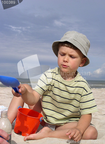Image of Child near the Sea