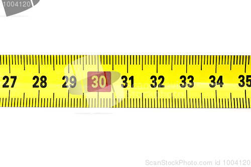 Image of Tape measure isolated on white