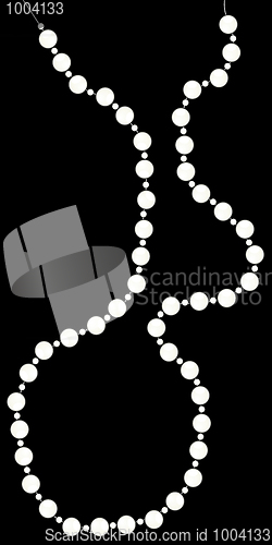 Image of White pearls