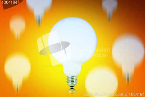 Image of Falling bulbs