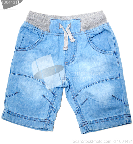 Image of Blue jeans shorts
