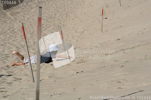 Image of Child and Sand