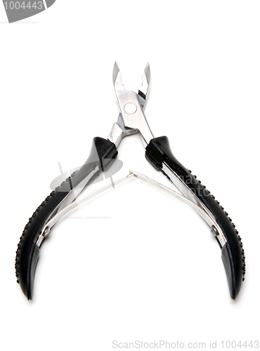 Image of Manicure scissors with black handle