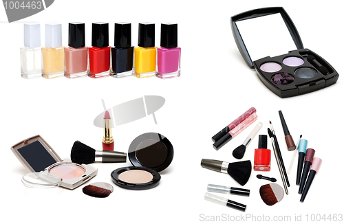 Image of Collage varnish for nail and set for make-up