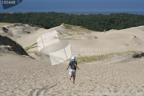 Image of Child and Sand