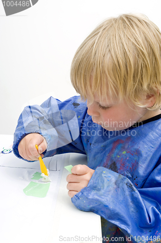 Image of Pasting paper