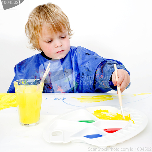 Image of Reaching for the palette