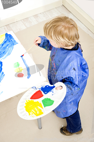 Image of Painting a traffic light