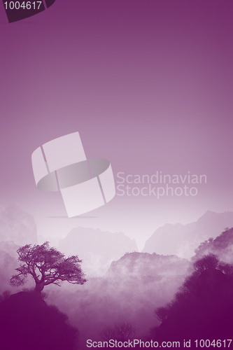 Image of purple landscape