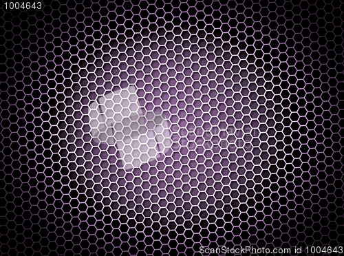 Image of Honeycomb Background Purple