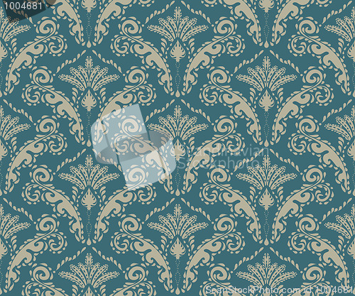 Image of Seamless floral ornament