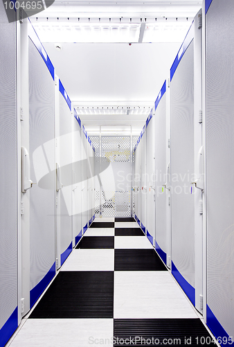Image of Data Center Aisle