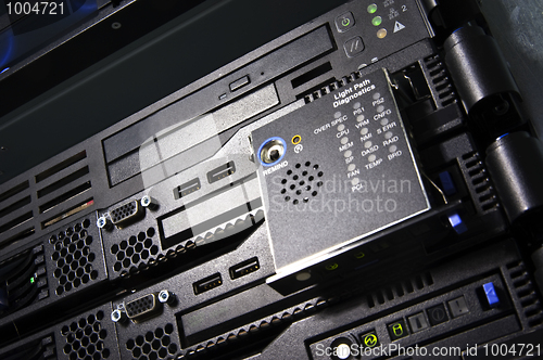 Image of Servers close-up