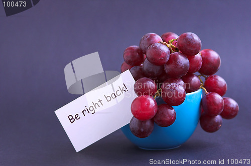 Image of Grapes in cup