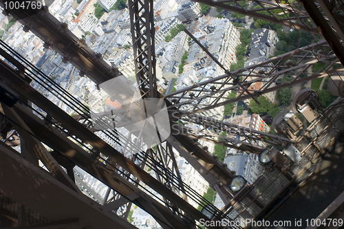 Image of Eiffeltower construction