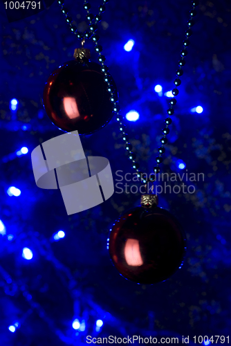 Image of Christmas and New Year decorations   