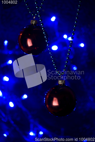 Image of Christmas and New Year decorations   