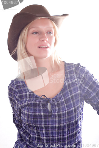 Image of beautiful western woman