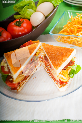 Image of club sandwich