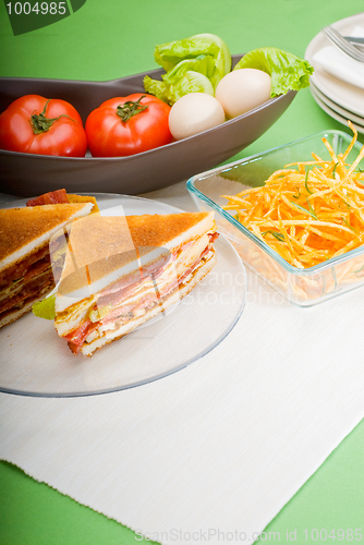 Image of club sandwich