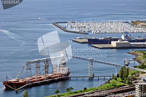 Image of Seattle harbour view