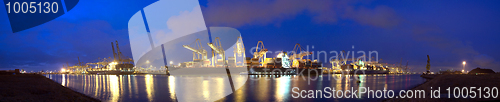 Image of Container Ship panorama