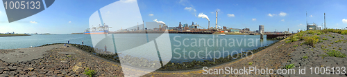 Image of Pier and Steelworks Panorama