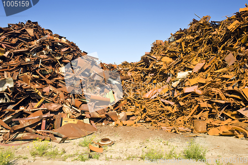 Image of Steel Scrap Heap